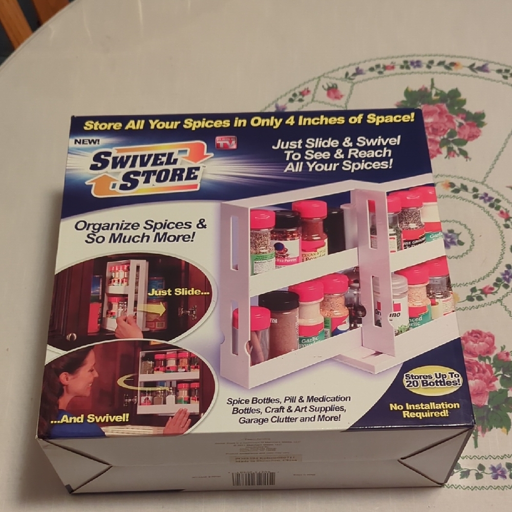 As Seen On TV White Storage Solution for Optimal Organization